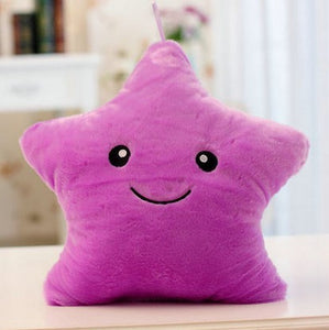 Kawaii Luminous Star Pillow Plush Toys Cute