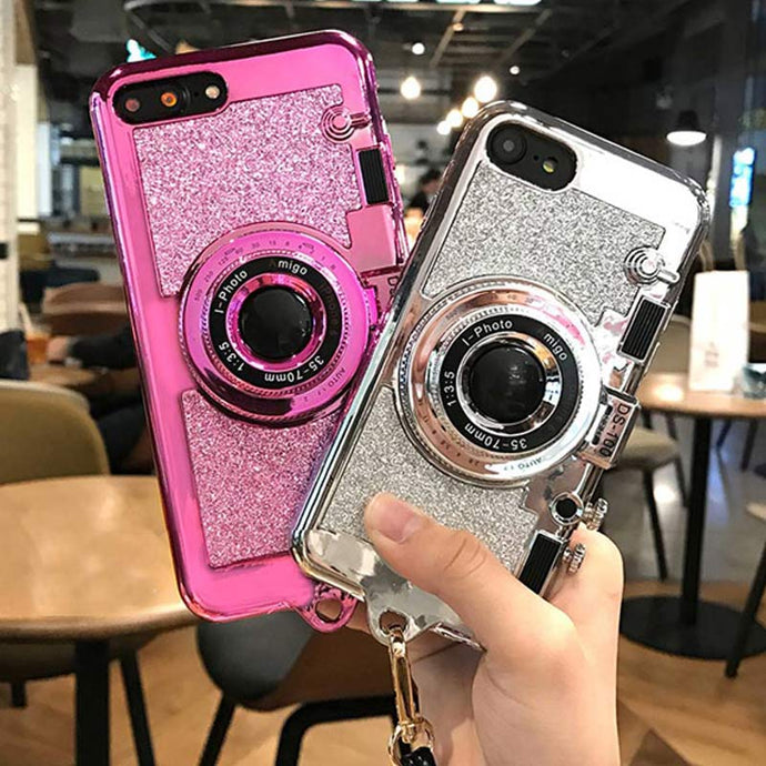 Kawaii 3D Camera Phone Case for Iphone