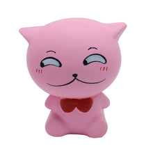 Squishy Pink Cat Toy