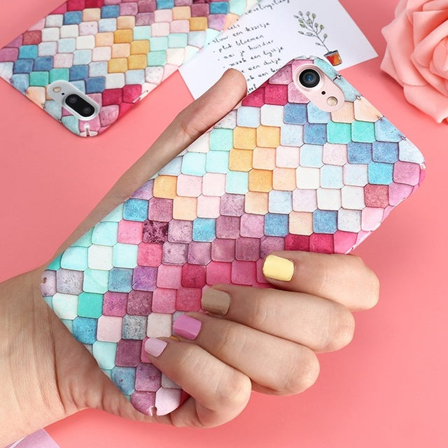 3D Fish Scale Case For iPhone