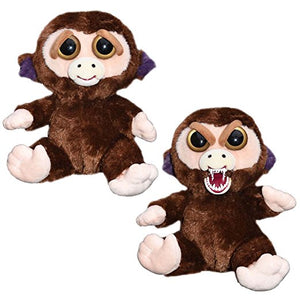 Feisty Pet Animal Face Change Cute Plush Toys  With Funny Expression